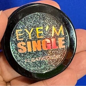 Kleancolor Eye'M Single Glitter Eyeshadow - Silver Sparkle